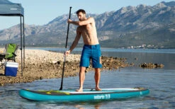 Camptime Polaris 11.0 SUP Set Aufblasbares Stand Up Paddling-Board Inkl. Paddel Und Luftpumpe -Camping Förderung 343419 2631317