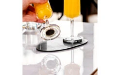 Silwy® Metall Nano Gel Platzset Leder-Look 20 Cm Schwarz 8 Silwy® Metall Nano Gel Platzset Leder-Look 20 Cm Schwarz -Camping Förderung 435600 3104145