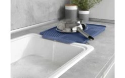 Wenko Linea Abtropfmatte 40 X 30 X 3 Cm Grau -Camping Förderung 460436 3155538