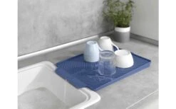 Wenko Linea Abtropfmatte 40 X 30 X 3 Cm Grau -Camping Förderung 460766 3155544